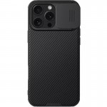 Карбоновая накладка Nillkin CamShield Pro для Apple iPhone 16 Pro Max (6.9") Черный