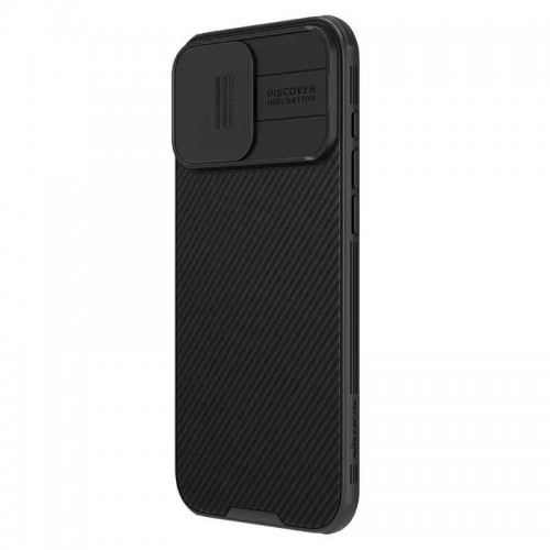 Карбоновая накладка Nillkin CamShield Pro для Apple iPhone 16 Pro Max (6.9") Черный