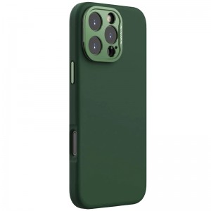 Чехол Silicone Nillkin LensWing Prop Magnetic для Apple iPhone 16 Pro Max (6.9") Зеленый / Green