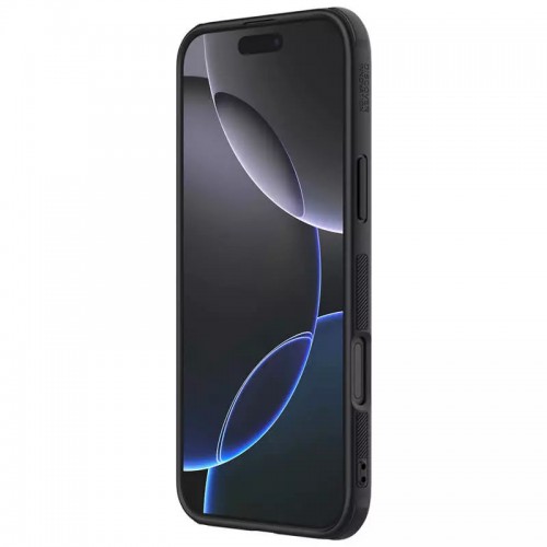 Чехол Nillkin Matte Magnetic Pro для Apple iPhone 16 Pro (6.3") Черный / Black