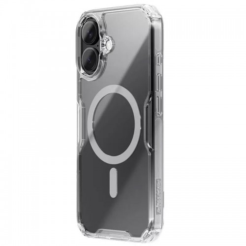 TPU чехол Nillkin Nature Pro Magnetic для Apple iPhone 16 Plus (6.7") Бесцветный (прозрачный)