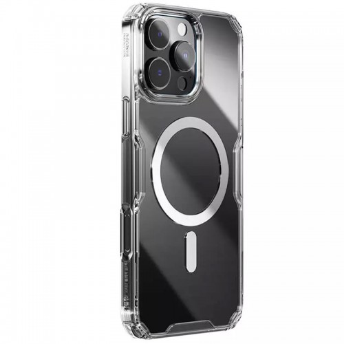 TPU case Nillkin Nature Pro Magnetic for Apple iPhone 16 Pro (6.3") Colorless (transparent)