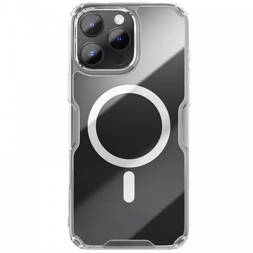 TPU case Nillkin Nature Pro Magnetic for Apple iPhone 16 Pro (6.3") Colorless (transparent)