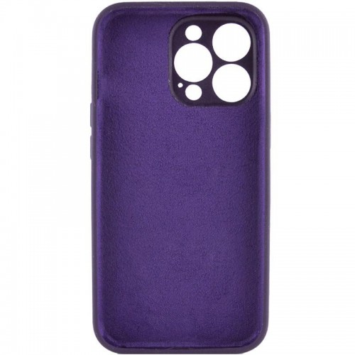 Чохол Silk Full Camera Protective (AA) NO LOGO для Apple iPhone 16 Pro Max (6.9") Фіолетовий / Elderberry