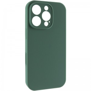 Чохол Silk Full Camera Protective (AA) NO LOGO для Apple iPhone 16 Pro Max (6.9") Зелений / Pine green