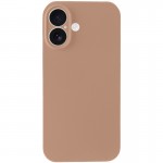 Чехол Silk Full Camera Protective (AA) NO LOGO для Apple iPhone 16 (6.1") Бежевый / Desert Gold