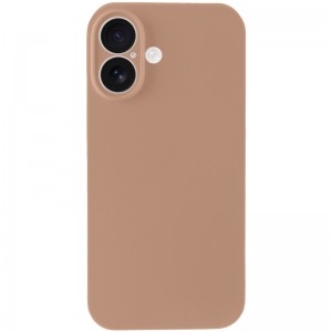 Чехол Silk Full Camera Protective (AA) NO LOGO для Apple iPhone 16 (6.1") Бежевый / Desert Gold