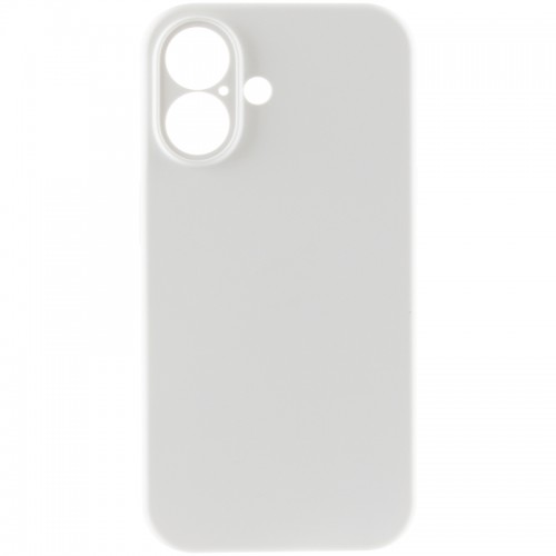 Чехол Silk Full Camera Protective (AA) NO LOGO для Apple iPhone 16 Plus (6.7") Белый / White