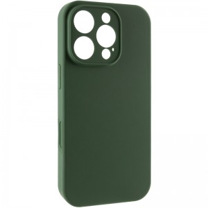 Чохол Silk Full Camera Protective (AA) NO LOGO для Apple iPhone 16 Pro (6.3") Зелений / Cyprus Green