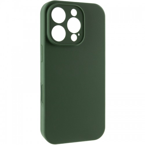 Чохол Silk Full Camera Protective (AA) NO LOGO для Apple iPhone 16 Pro (6.3") Зелений / Cyprus Green