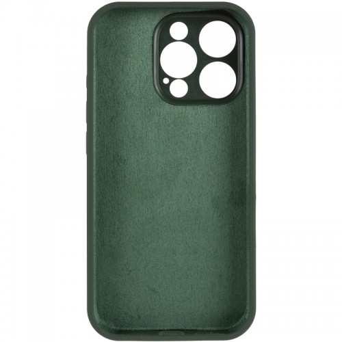 Чохол Silk Full Camera Protective (AA) NO LOGO для Apple iPhone 16 Pro (6.3") Зелений / Cyprus Green
