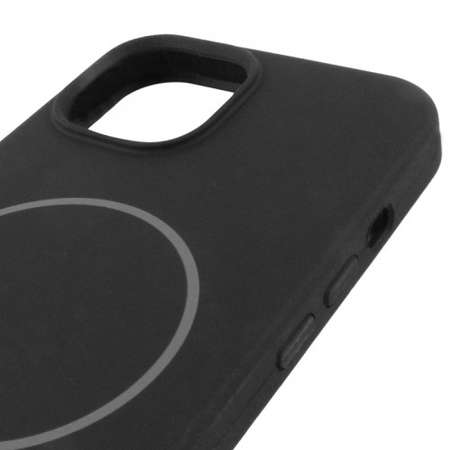 Чохол Silk Full Protective (AA) NO LOGO with Magnetic Fit для Apple iPhone 12 Pro Max (6.7") Чорний / Black