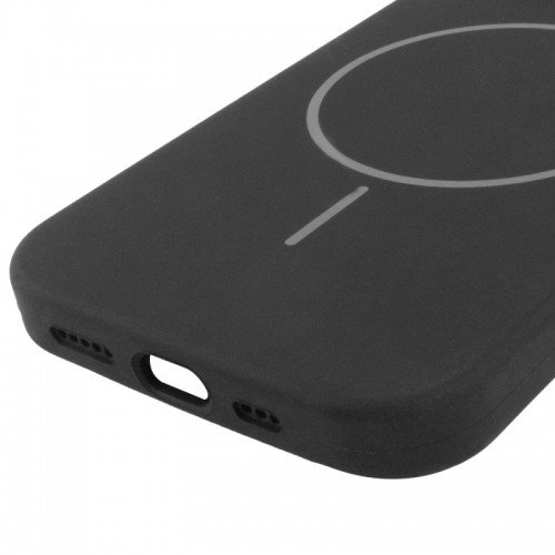 Чохол Silk Full Protective (AA) NO LOGO with Magnetic Fit для Apple iPhone 12 Pro Max (6.7") Чорний / Black