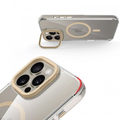 Чохол TPU Space Case Apex with MagSafe для Apple iPhone 16 Pro Max (6.9") Gold