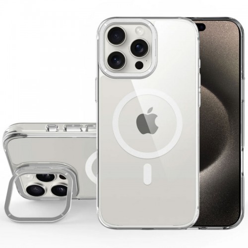 Чохол TPU Space Case Apex with MagSafe для Apple iPhone 16 Pro Max (6.9") Silver