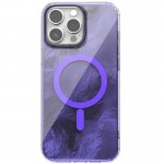 Чохол TPU Shiny Mountain Magnetic Fit для Apple iPhone 12 Pro / 12 (6.1") Purple
