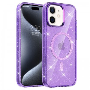 Чохол TPU Eclipse Sparkle Magnetic Fit для Apple iPhone 11 (6.1") Purple