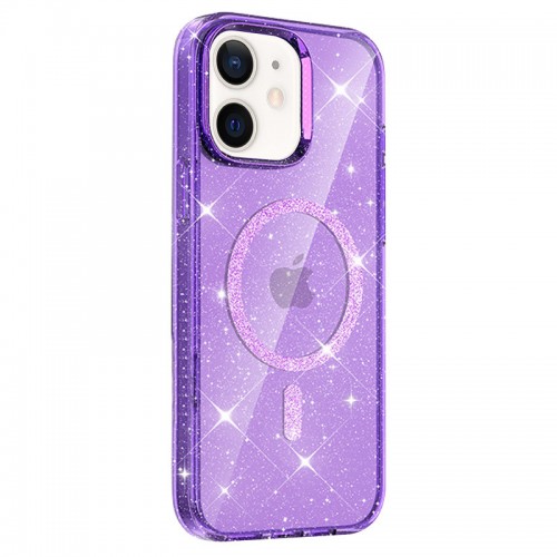 Чохол TPU Eclipse Sparkle Magnetic Fit для Apple iPhone 11 (6.1") Purple