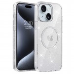 Чохол TPU Eclipse Sparkle Magnetic Fit для Apple iPhone 15 (6.1") Clear