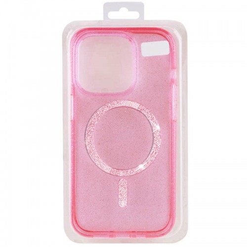 Чохол TPU Eclipse Sparkle Magnetic Fit для Apple iPhone 15 Pro Max (6.7") Pink