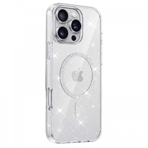 Чохол TPU Eclipse Sparkle Magnetic Fit для Apple iPhone 16 Pro (6.3") Clear