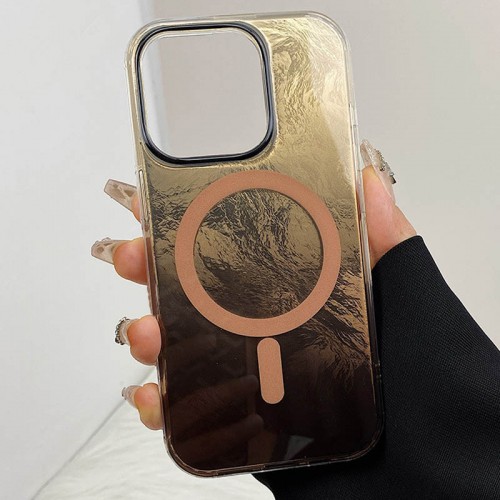 Чохол TPU Shiny Mountain Magnetic Fit для Apple iPhone 15 Pro Max (6.7") Chocolate