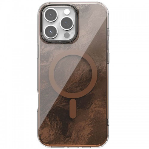 Чохол TPU Shiny Mountain Magnetic Fit для Apple iPhone 16 Pro (6.3") Chocolate