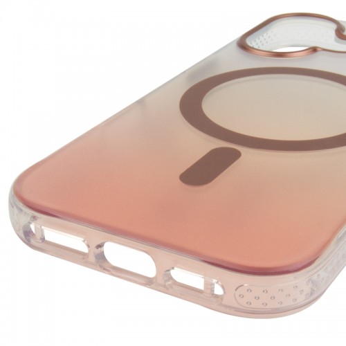 Чохол TPU+PC Phantom with Magnetic Fit для Apple iPhone 16 (6.1") Rose Gold