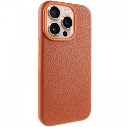 Чохол Syndee with MagSafe для Apple iPhone 14 Pro Max (6.7") Golden Brown