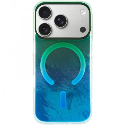 Чохол TPU Shiny Mountain Magnetic Fit для Apple iPhone 17 Pro Max (6.9") Green / Blue