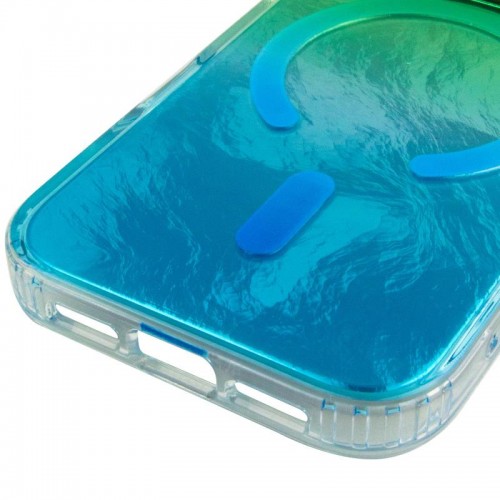 Чохол TPU Shiny Mountain Magnetic Fit для Apple iPhone 17 Pro Max (6.9") Green / Blue