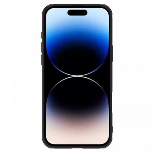 Карбоновая накладка Nillkin CamShield Pro для Apple iPhone 16 Plus (6.7") Черный