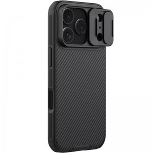 Карбоновая накладка Nillkin CamShield Pro для Apple iPhone 17 Pro Max (6.9") Черный