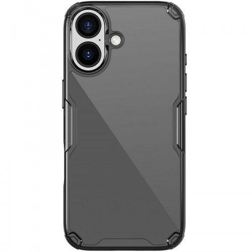 TPU чехол Nillkin Nature Pro Series для Apple iPhone 17 (6.3") Черный (прозрачный)