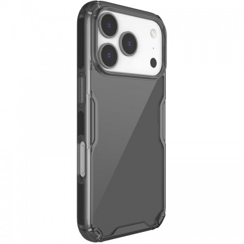 TPU чехол Nillkin Nature Pro Series для Apple iPhone 17 Pro (6.3") Черный (прозрачный)