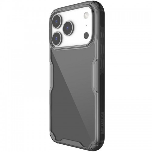 TPU чехол Nillkin Nature Pro Series для Apple iPhone 17 Pro (6.3") Черный (прозрачный)
