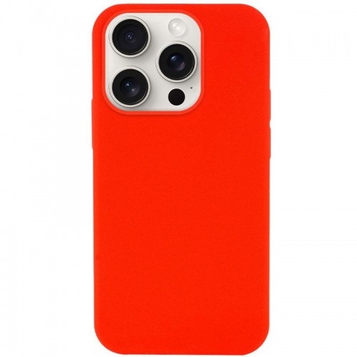Чохол Silk (AA) NO LOGO with Magnetic Fit для Apple iPhone 16 Pro (6.3") Червоний / Red