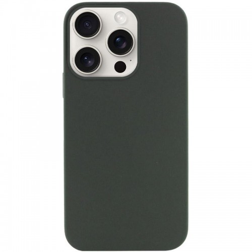 Чохол Silk (AA) NO LOGO with Magnetic Fit для Apple iPhone 16 Pro Max (6.9") Зелений / Cyprus Green