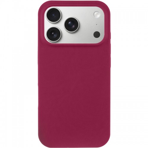 Чехол Silk Full Protective (AA) БЕЗ ЛОГО для Apple iPhone 17 Pro (6.3") Бордовый / Maroon