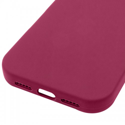 Чехол Silk Full Protective (AA) БЕЗ ЛОГО для Apple iPhone 17 Pro (6.3") Бордовый / Maroon