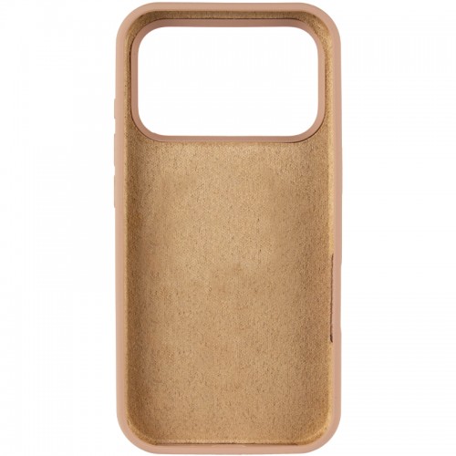 Чехол Silk Full Protective (AA) NO LOGO для Apple iPhone 17 Pro Max (6.9") Бежевый / Desert Gold