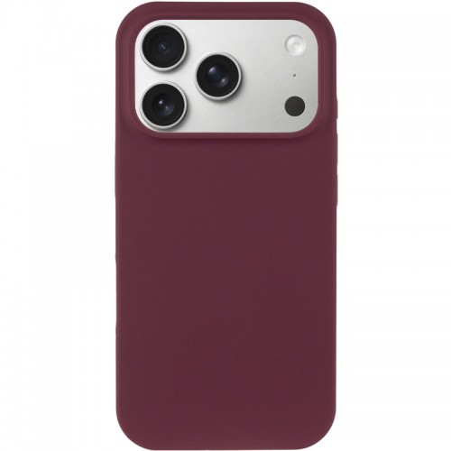 Чехол Silk Full Protective (AA) NO LOGO для Apple iPhone 17 Pro Max (6.9") Бордовый / Plum