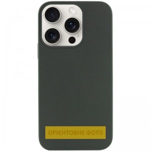 Чохол Silk (AA) NO LOGO with Magnetic Fit для Apple iPhone 17 Air (6.5") Зелений / Cyprus Green