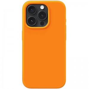 Чохол Silk (AA) NO LOGO with Magnetic Fit для Apple iPhone 17 Pro Max (6.9") Помаранчевий / Orange