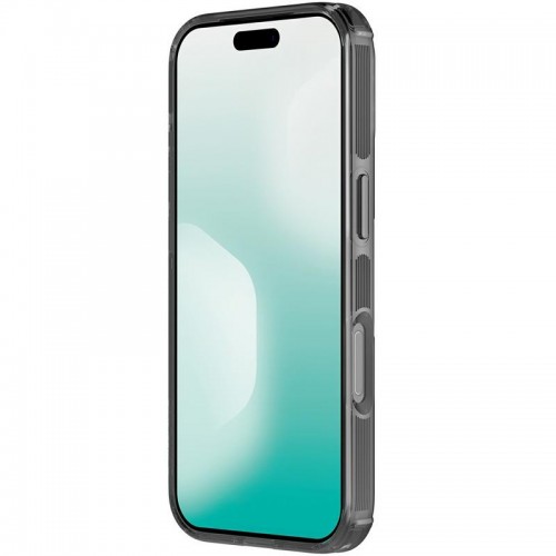TPU чехол Nillkin Nature Pro Magnetic для Apple iPhone 17 (6.3") Черный (прозрачный)