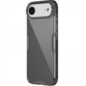 TPU чехол Nillkin Nature Pro Series для Apple iPhone 17 Air (6.5") Черный (прозрачный)