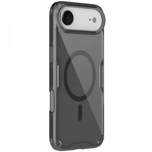 TPU case Nillkin Nature Pro Magnetic for Apple iPhone 17 Air (6.5") Black (transparent)