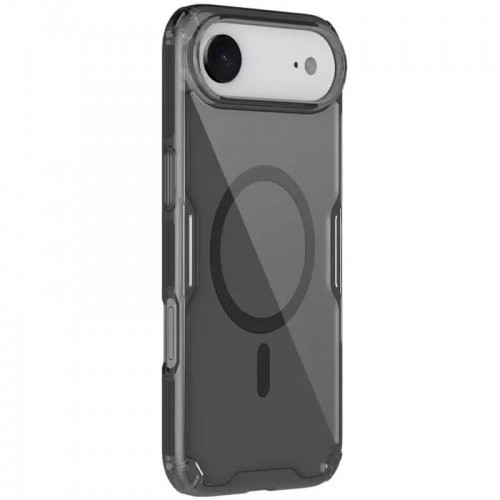 TPU case Nillkin Nature Pro Magnetic for Apple iPhone 17 Air (6.5") Black (transparent)