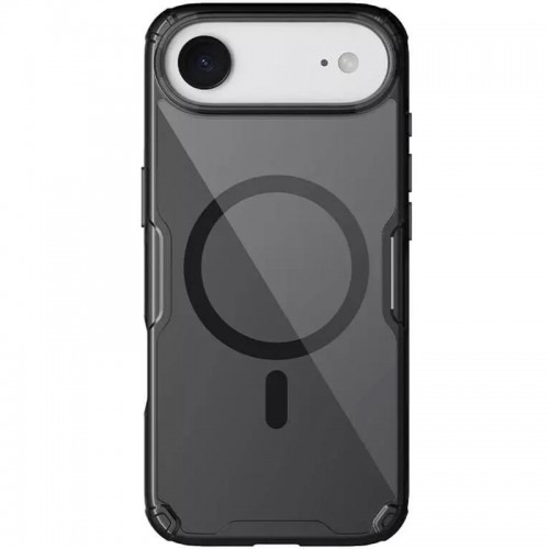 TPU case Nillkin Nature Pro Magnetic for Apple iPhone 17 Air (6.5") Black (transparent)
