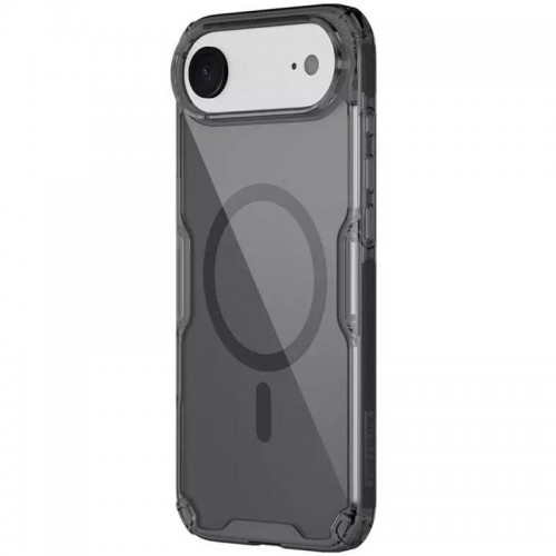 TPU case Nillkin Nature Pro Magnetic for Apple iPhone 17 Air (6.5") Black (transparent)